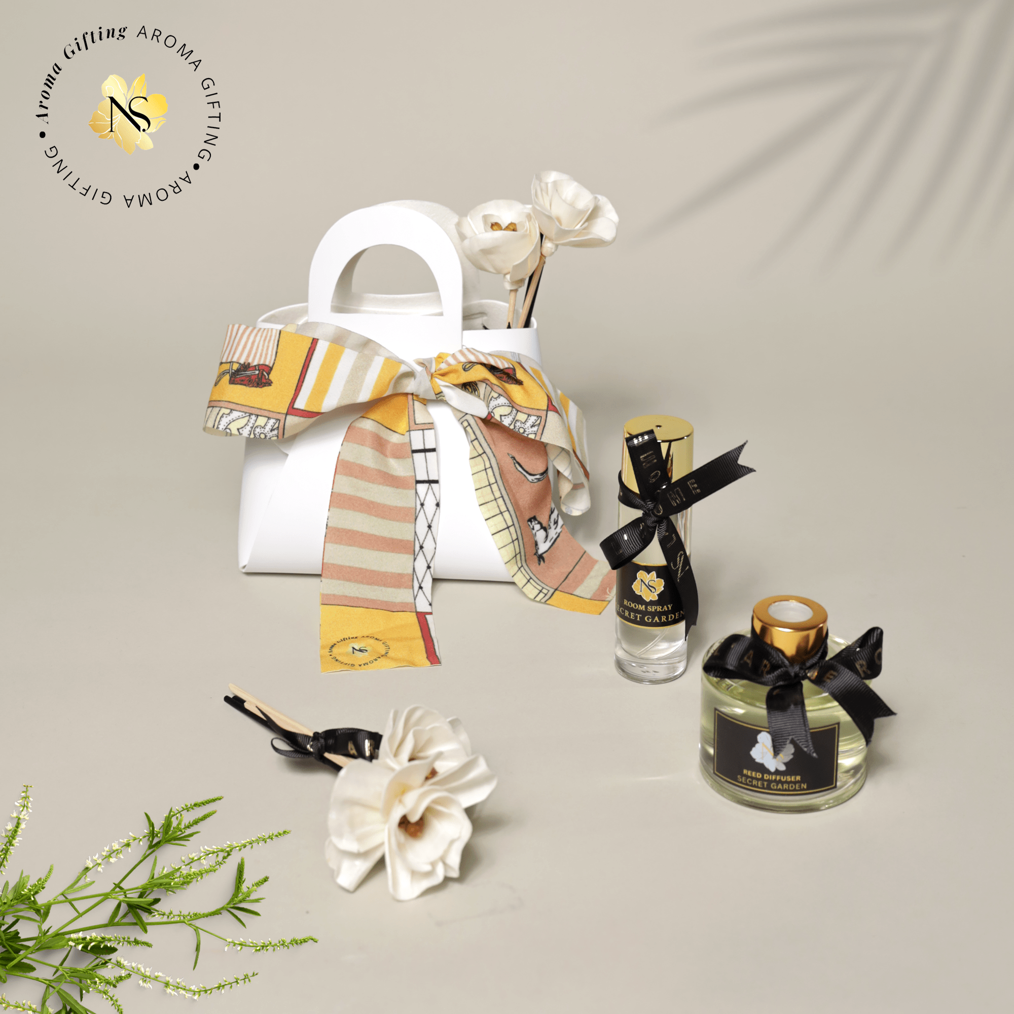 White Kelly Aroma Bag