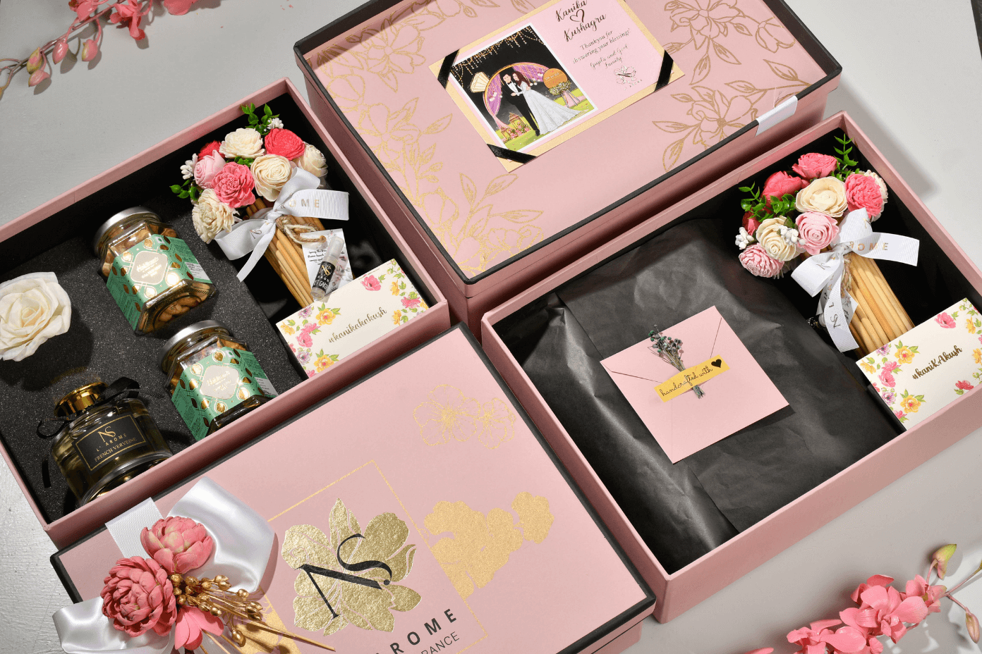 Aroma Gift Set with Dry fruits - Super Delux