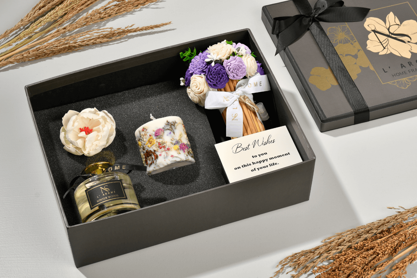 Luxury Candle  Aroma Gift Set