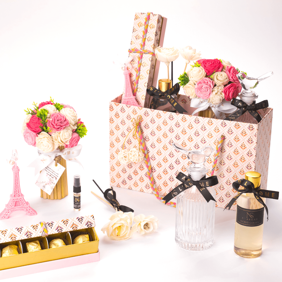Pink Bucket Aroma Gift Hamper