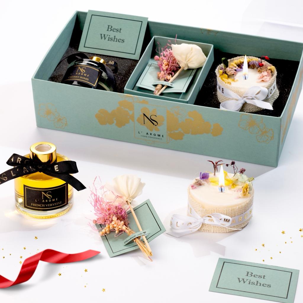 Aroma Candle Matcha Gift Set