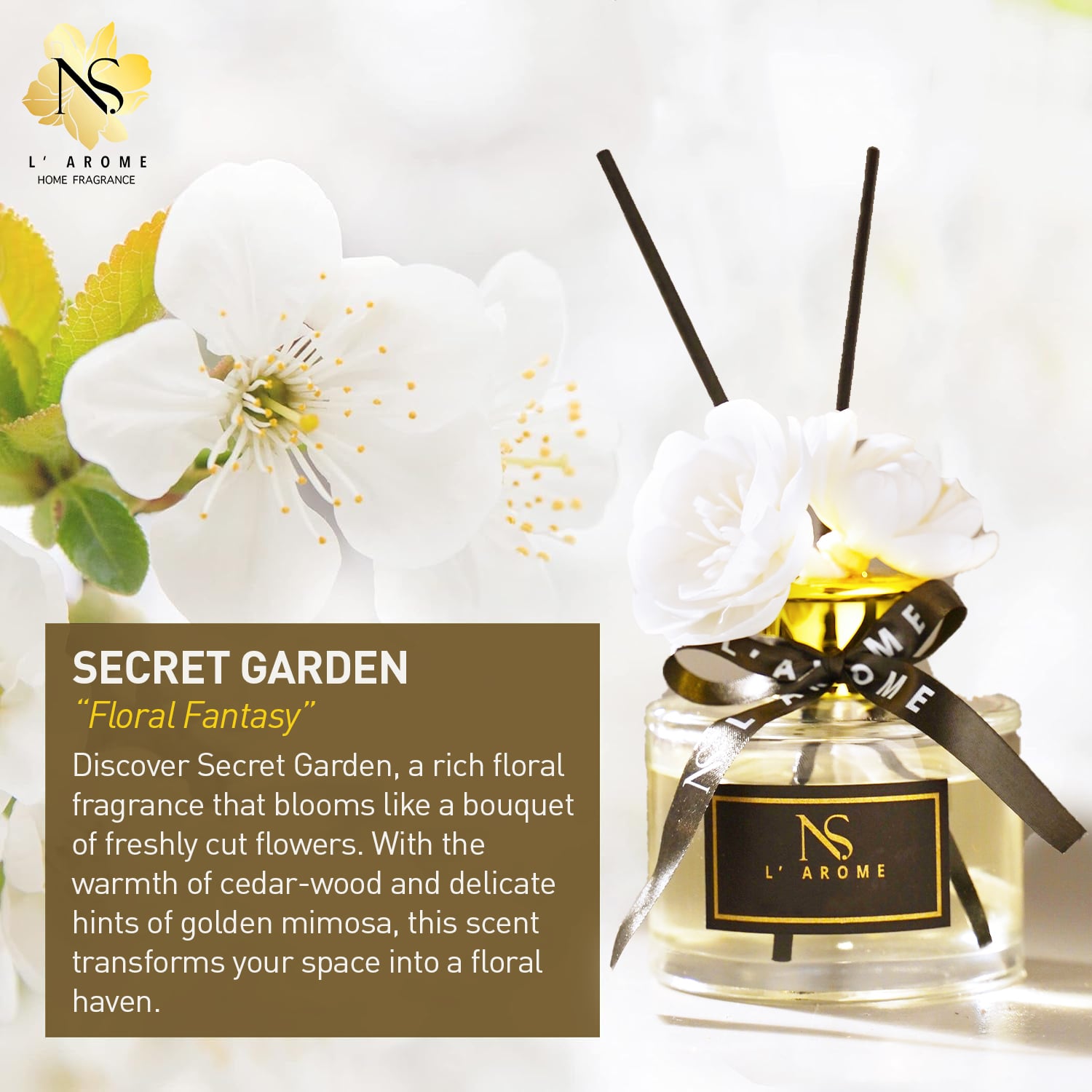 De Decanter Reed Diffuser Set