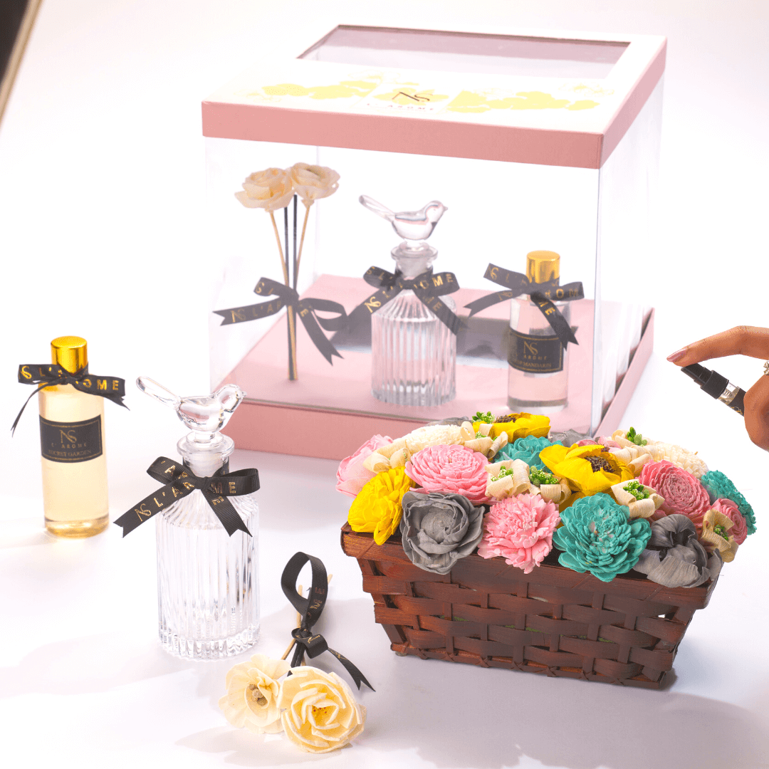 Fluer Aquarium Aroma Gift Set- Bird Jar