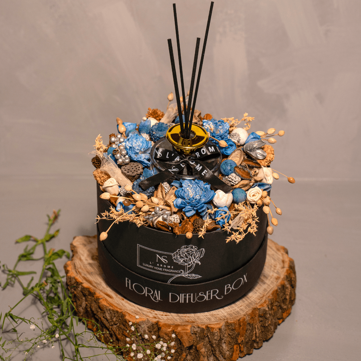 Red Crush Floral Diffuser Box